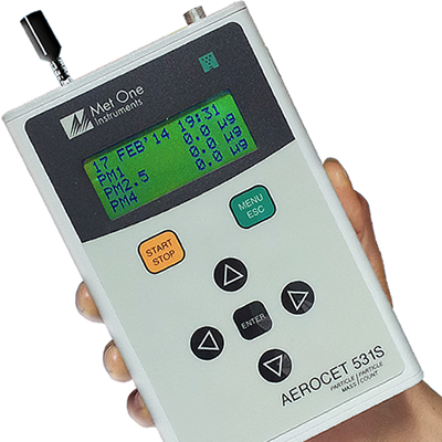 Máy đếm hạt bụi tiểu phân 4 kênh Aerocet 531S, MetOne